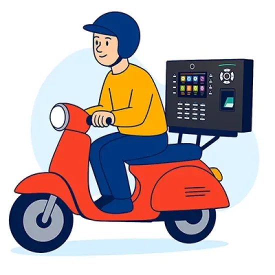 AI-Powered Attendance Device AI-26F by Tino