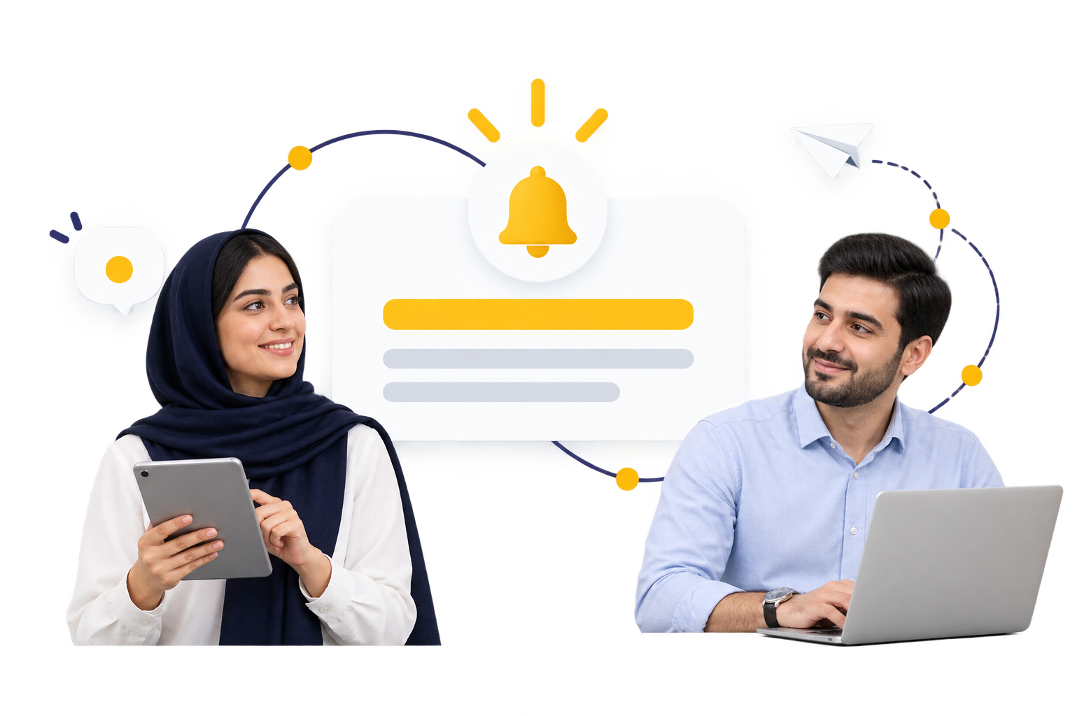 جزئیات و قابلیت‌های چت درون سازمانی
