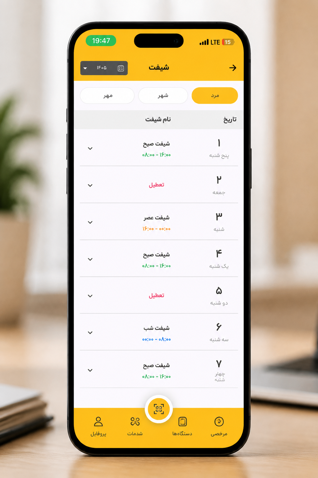 My Shifts